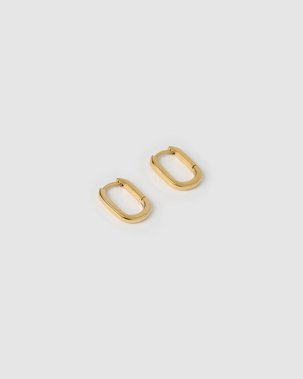 Brinco Argola Link-Up Pequeno - Ouro 18K | SILLENE
