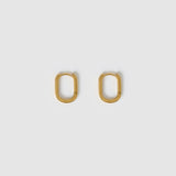 Brinco Argola Link-Up Pequeno - Ouro 18K - detalhe 04 | SILLENE