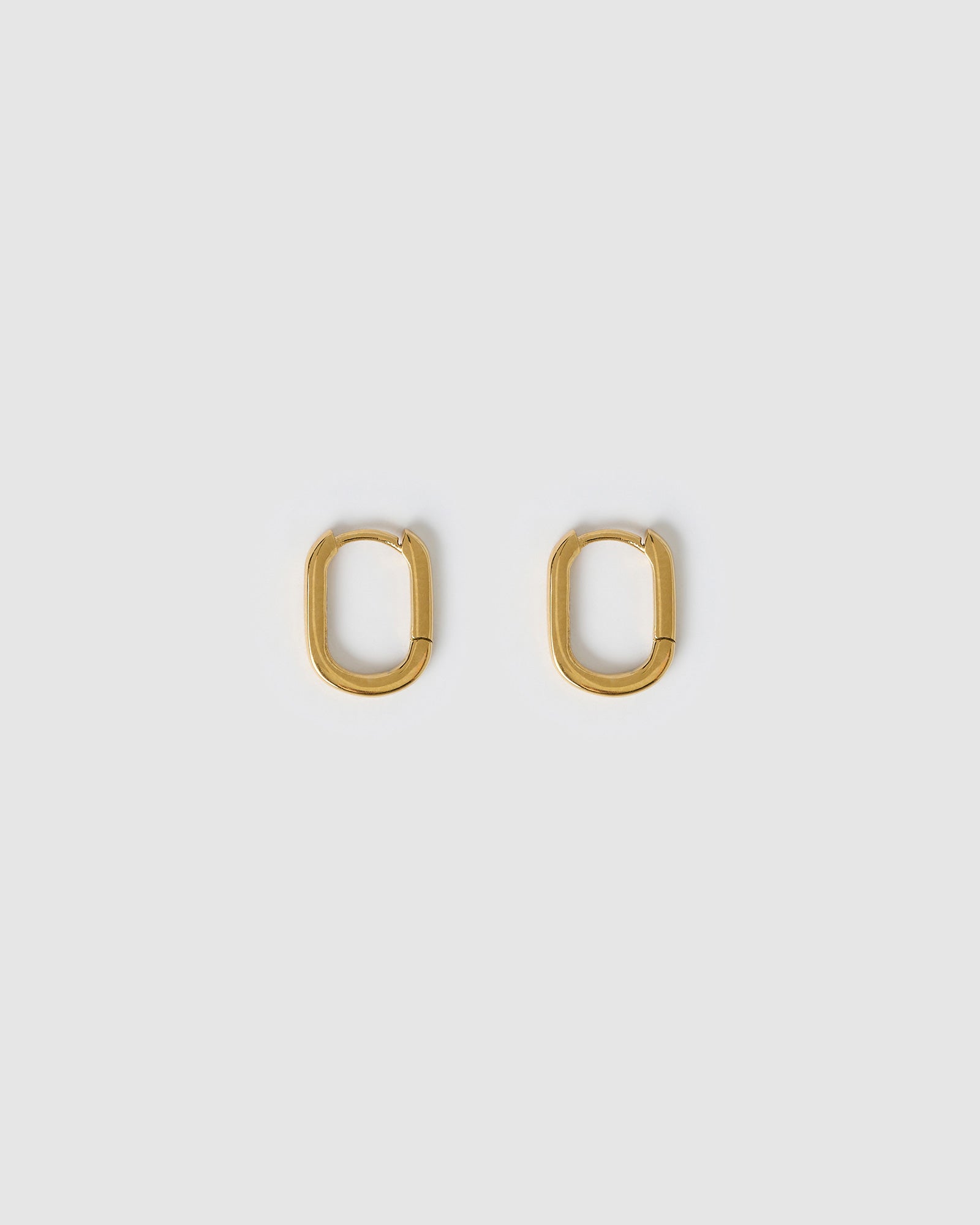 Brinco Argola Link-Up Pequeno - Ouro 18K - detalhe 04 | SILLENE