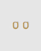 Brinco Argola Link-Up Pequeno - Ouro 18K - detalhe 04 | SILLENE