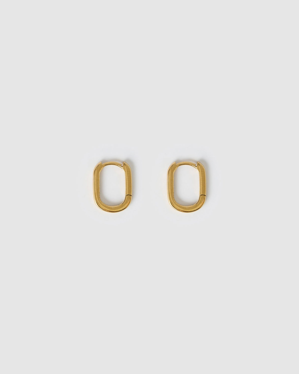 Brinco Argola Link-Up Pequeno - Ouro 18K - detalhe 04 | SILLENE