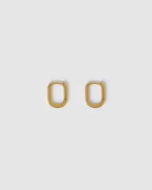 Brinco Argola Link-Up Pequeno - Ouro 18K - detalhe 04 | SILLENE
