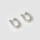 Brinco Argola Lucy - Prata | SILLENE