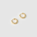 Brinco Argola Luka - Ouro 18K | SILLENE