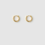 Brinco Argola Luka - Ouro 18K | SILLENE