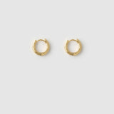 Brinco Argola Luka - Ouro 18K | SILLENE