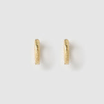 Brinco Argola Luka - Ouro 18K | SILLENE