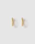 Brinco Argola Luka - Ouro 18K | SILLENE