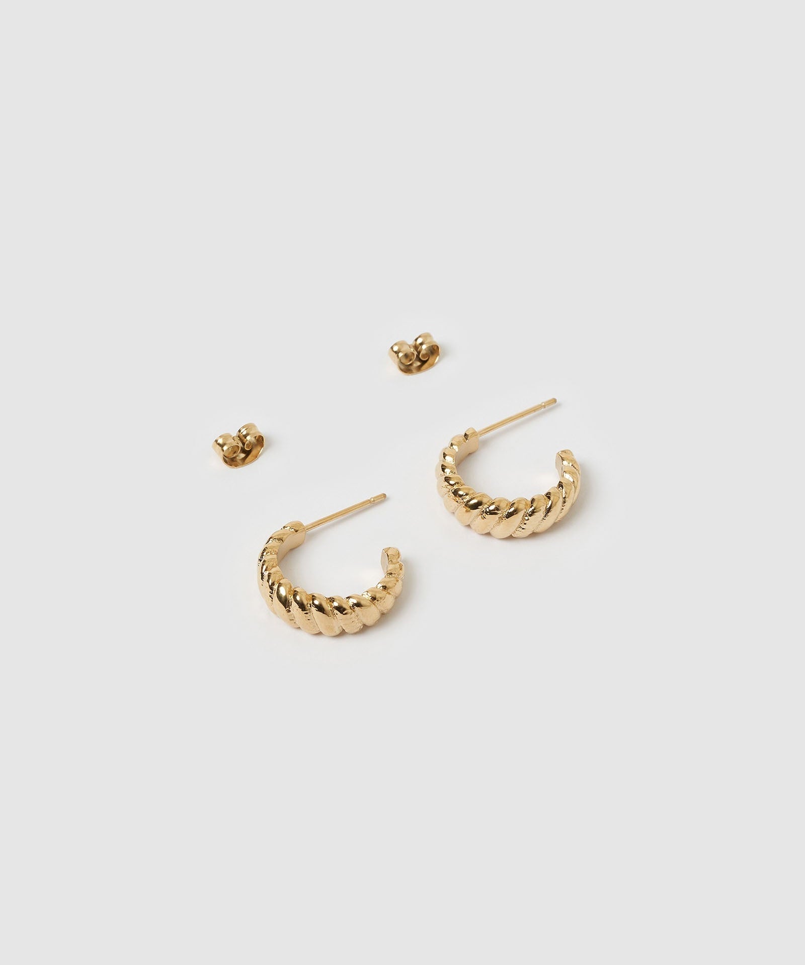 Brinco Argola Lulu - Ouro 18K | SILLENE