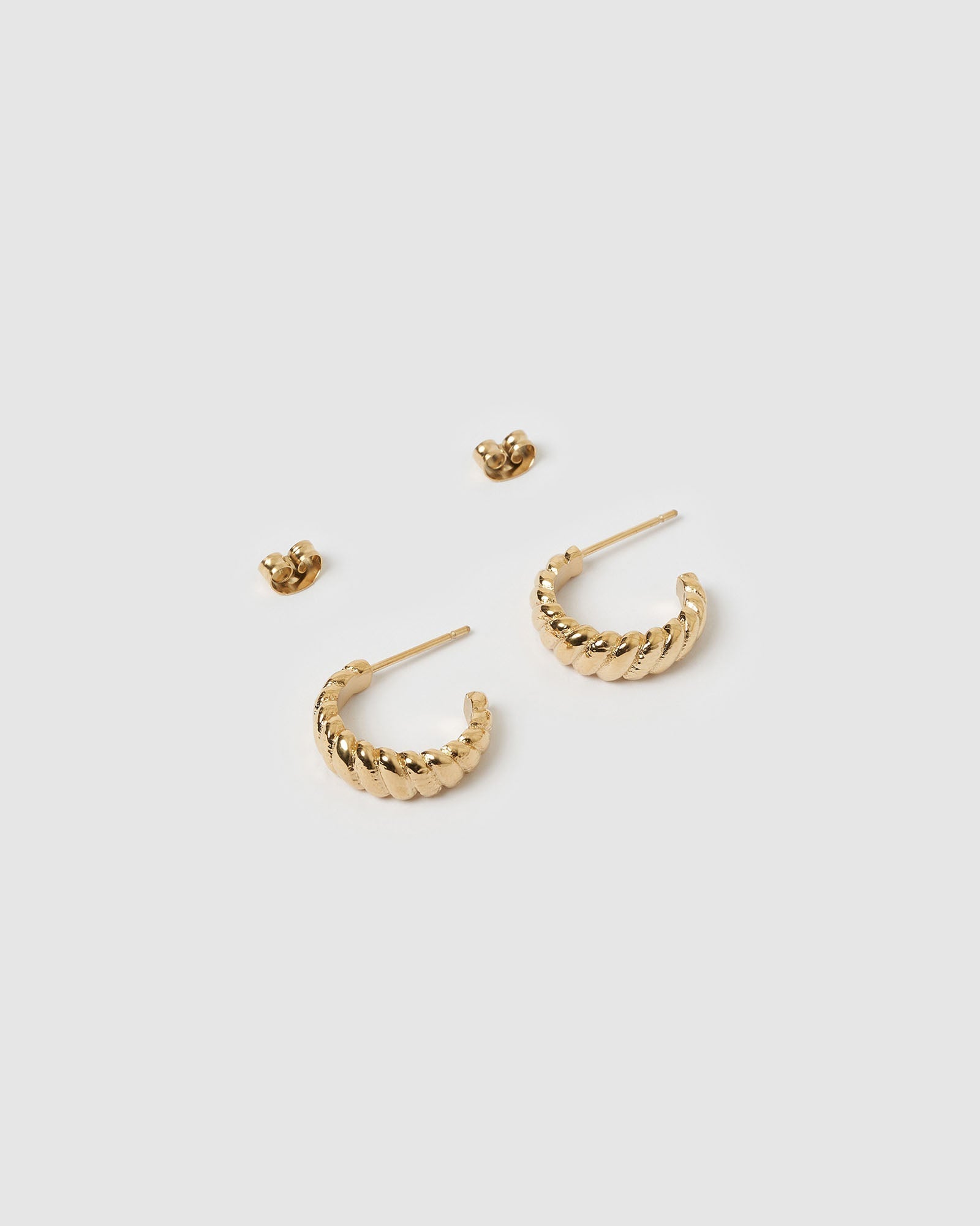 Brinco Argola Lulu - Ouro 18K | SILLENE