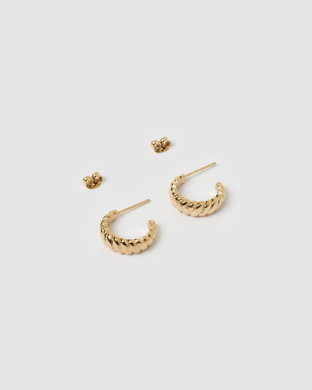 Brinco Argola Lulu - Ouro 18K | SILLENE