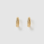 Brinco Argola Lulu - Ouro 18K | SILLENE