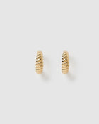 Brinco Argola Lulu - Ouro 18K | SILLENE