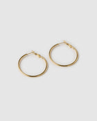 Brinco Argola Maddy - Ouro 18K | SILLENE - Midi - 40mm