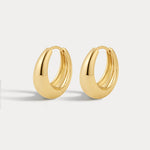Brinco Argola Marbella - Ouro 18K | SILLENE