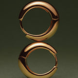 Brinco Argola Marbella - Ouro 18K - detalhe 03 | SILLENE