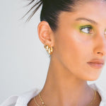 Brinco Argola Marbella - Ouro 18K - detalhe 04 | SILLENE