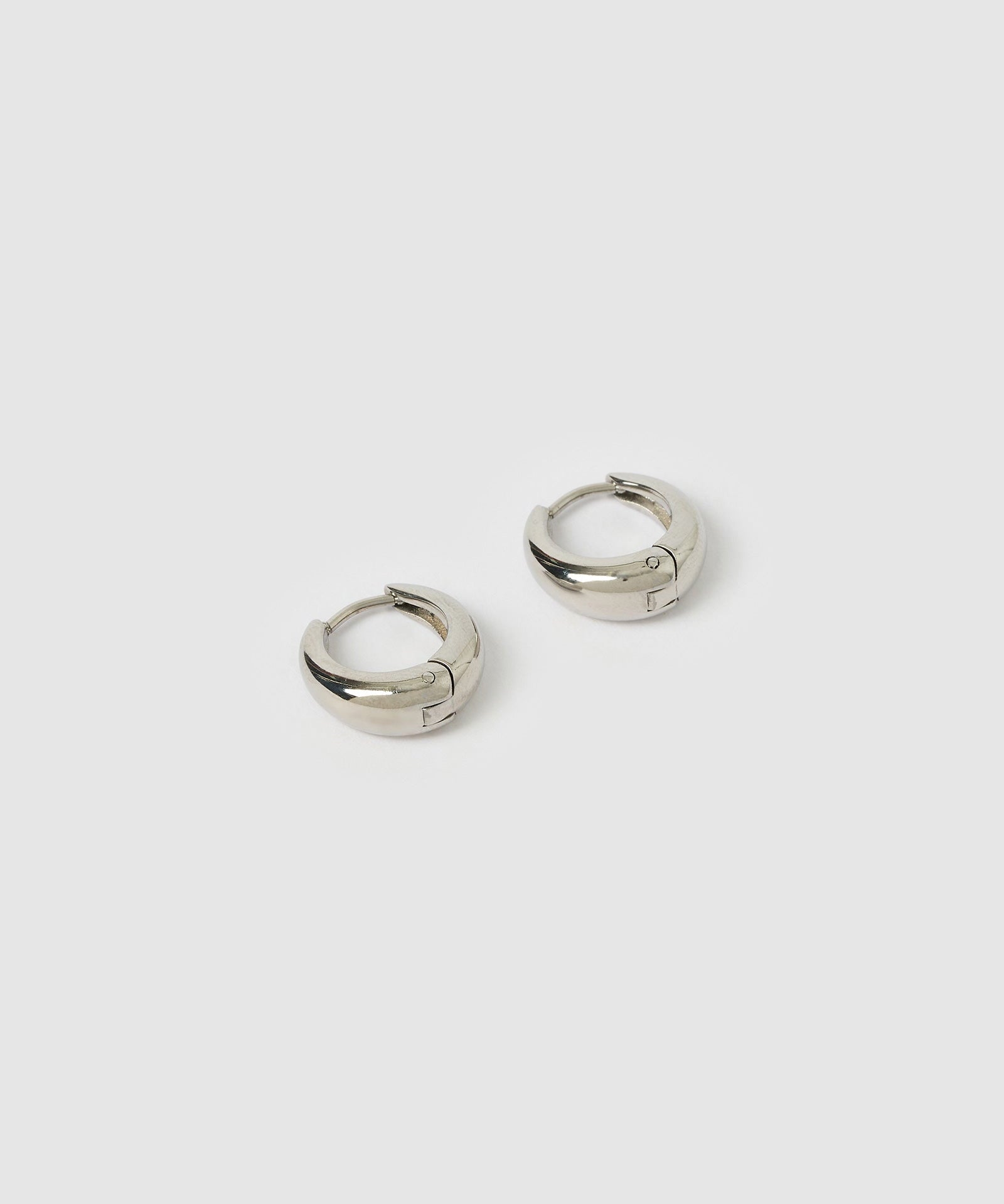 Brinco Argola Max - Prata | SILLENE - Maxi - 16mm
