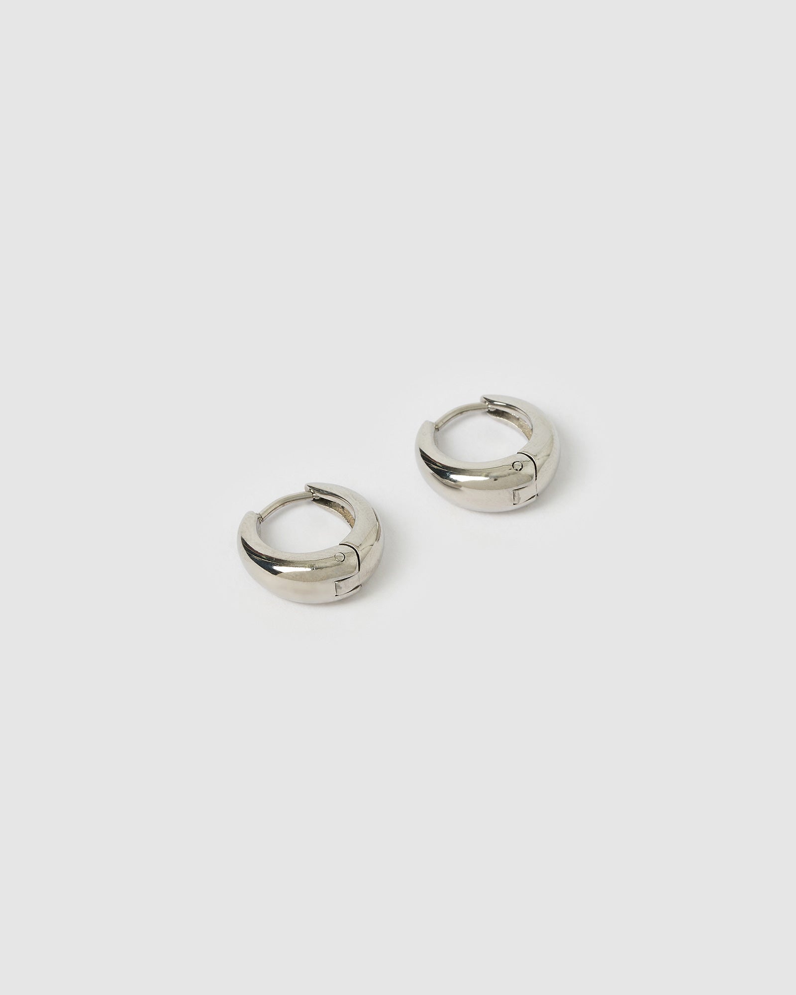 Brinco Argola Max - Prata | SILLENE - Maxi - 16mm