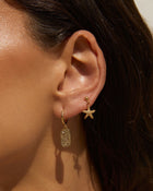 Brinco Argola Mendoza - Ouro 18K | SILLENE - uso
