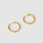 Brinco Argola Mika - Ouro 18K | SILLENE - Midi - 20mm