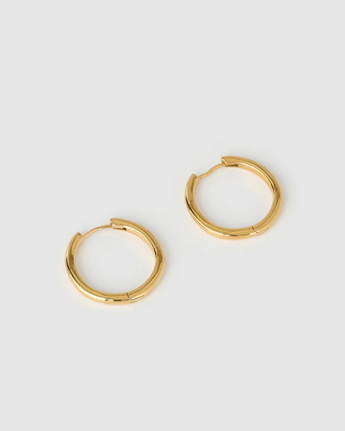 Brinco Argola Mika - Ouro 18K | SILLENE - Midi - 20mm