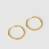 Brinco Argola Mika - Ouro 18K | SILLENE - Maxi - 25mm