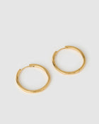 Brinco Argola Mika - Ouro 18K | SILLENE - Maxi - 25mm