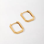 Brinco Argola Mini Deco - Ouro 18K | SILLENE