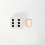 Brinco Argola Mini Deco - Ouro 18K | SILLENE