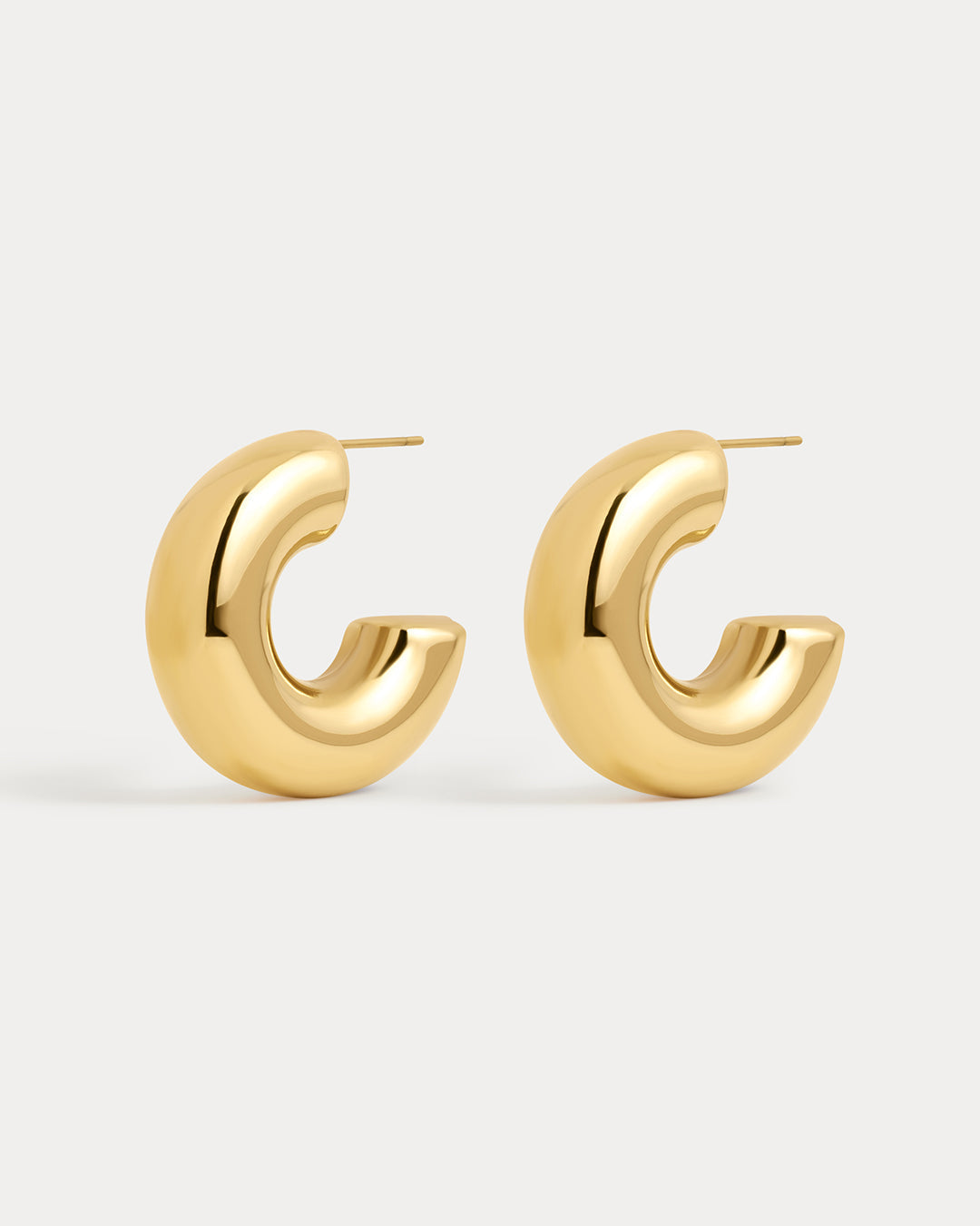 Brinco Argola Noemi - Ouro 18K | SILLENE
