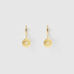 Brinco Argola Olho Protetor - Ouro 18K | SILLENE