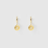 Brinco Argola Olho Protetor - Ouro 18K | SILLENE
