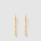Brinco Argola Opal - Ouro 18K | SILLENE