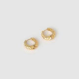 Brinco Argola Ora - Ouro 18K | SILLENE - Mini - 17mm