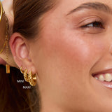 Brinco Argola Ora - Ouro 18K | SILLENE - uso