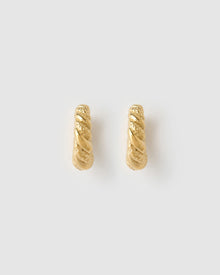 Brinco Argola Ora - Ouro 18K | SILLENE - Maxi