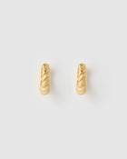 Brinco Argola Ora - Ouro 18K | SILLENE - Mini