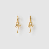 Brinco Argola Palm Springs - Ouro 18K | SILLENE