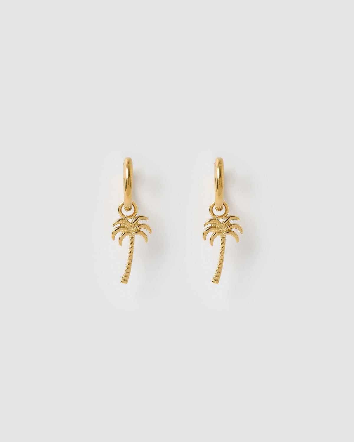 Brinco Argola Palm Springs - Ouro 18K | SILLENE