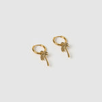 Brinco Argola Palm Springs - Ouro 18K | SILLENE