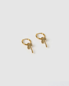Brinco Argola Palm Springs - Ouro 18K | SILLENE