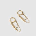 Brinco Argola Paloma - Ouro 18K | SILLENE