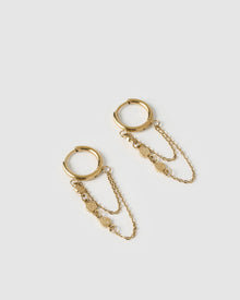 Brinco Argola Paloma - Ouro 18K | SILLENE
