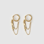 Brinco Argola Paloma - Ouro 18K | SILLENE