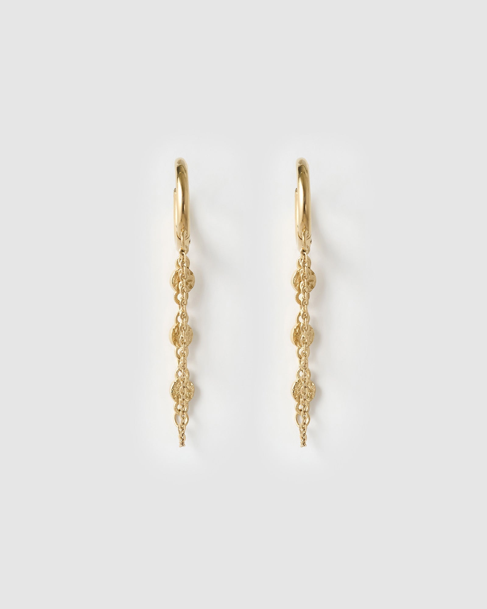 Brinco Argola Paloma - Ouro 18K | SILLENE