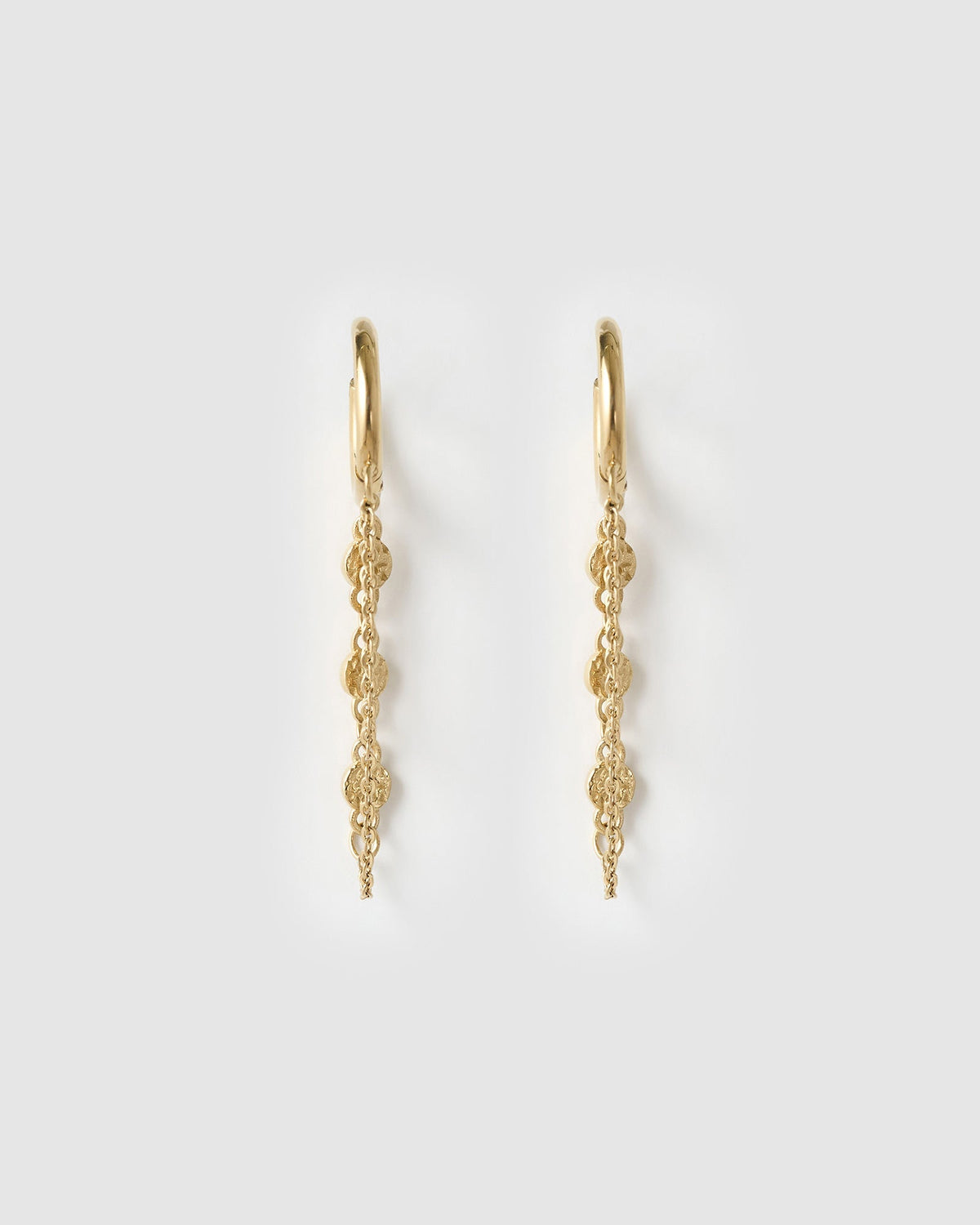 Brinco Argola Paloma - Ouro 18K | SILLENE
