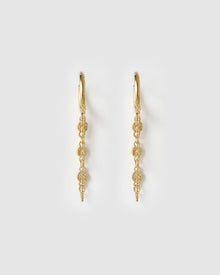 Brinco Argola Paloma - Ouro 18K | SILLENE