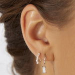 Brinco Argola Pip - Prata | SILLENE - uso