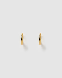 Brinco Argola Riley Pequena - Ouro 18K | SILLENE